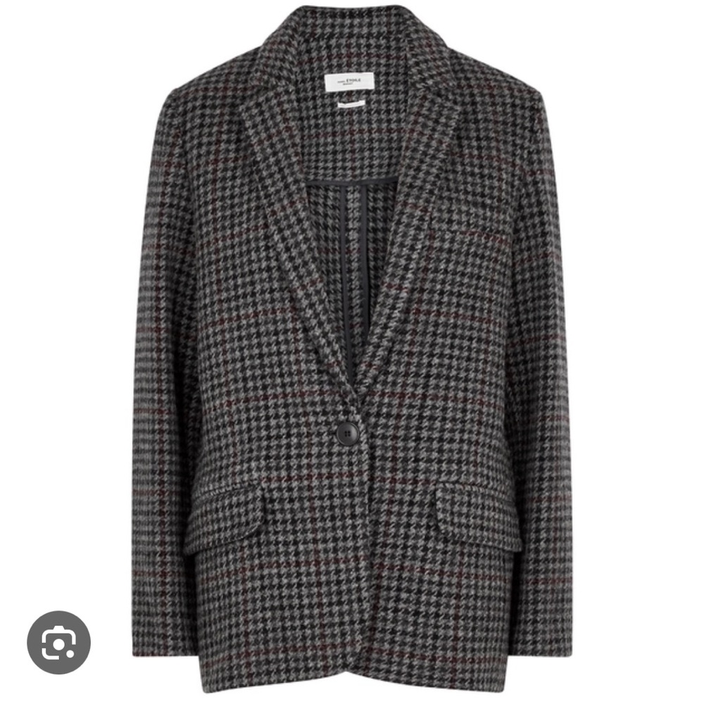 Isabel Marant Charly wool jacket anthracite 38 New with tag